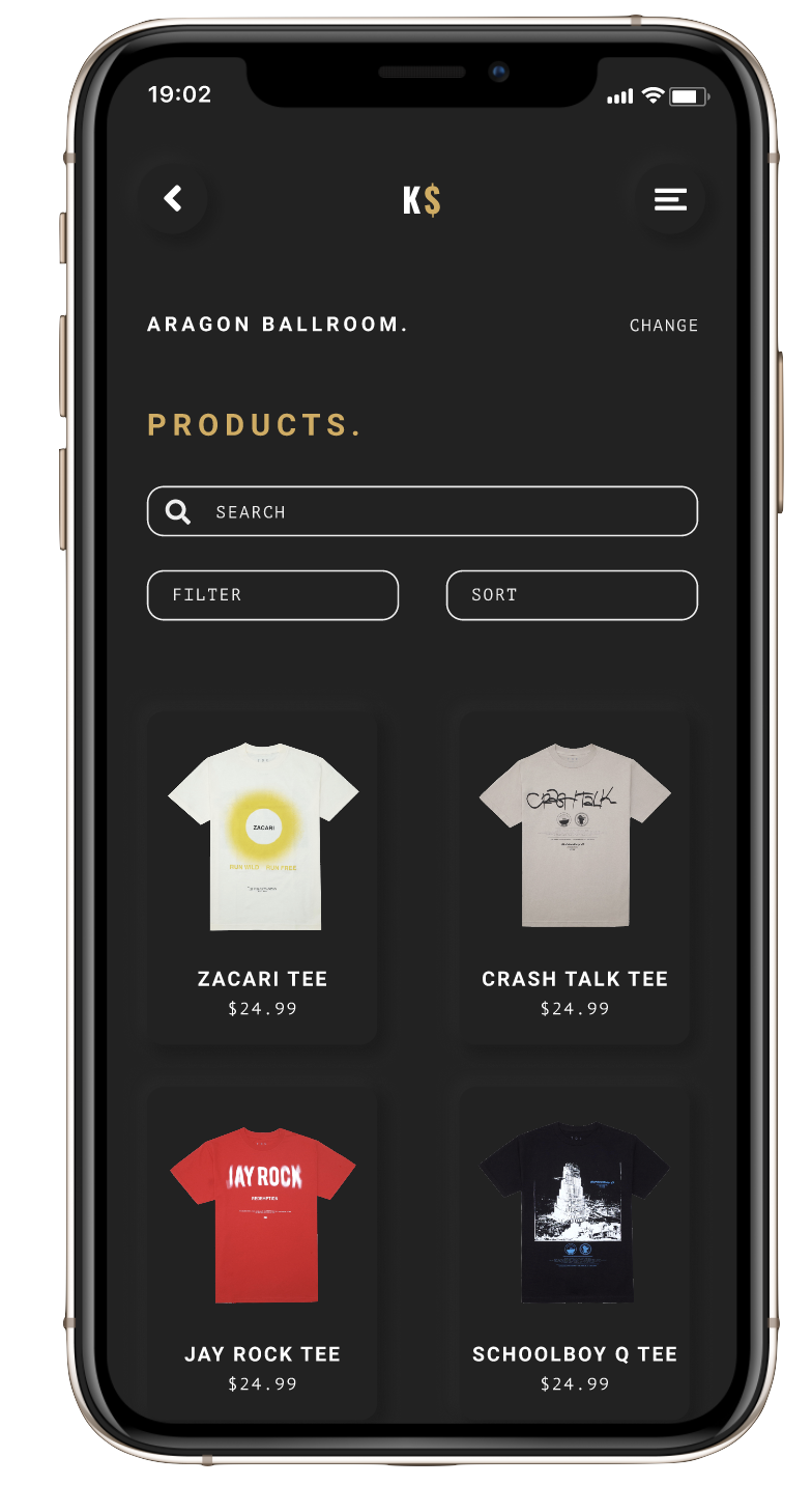 K$ Product Page